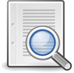 Symbol Lupe